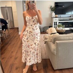 Abercrombie & Fitch Floral Maxi Dress Size XL